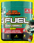 G FUEL Energy, Quirk, tub, product front with matching background