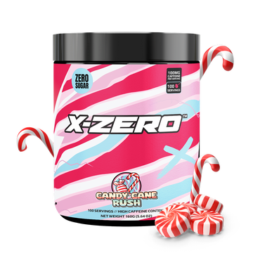 X-Zero Candy Cane Rush (160g / 100 Servings)