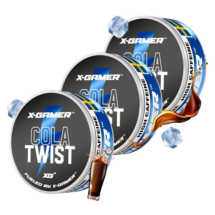 X-GAMER - Cola Twist Energy (3x)