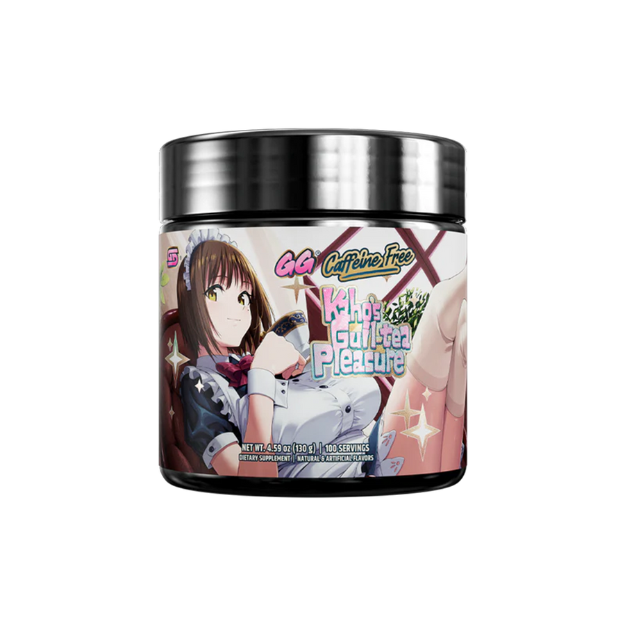 Gamersupps caffeine free, Kaho's Guil-tea pleasure, tub,  product front