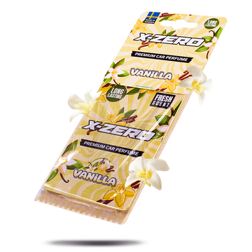 X-Zero Premium Car Air Freshener - Vanilla
