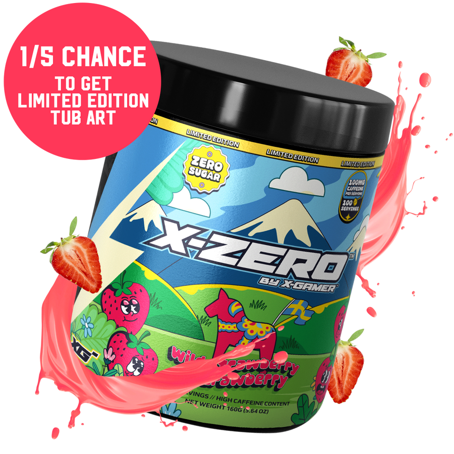 X-Zero Wild Strawberry (160g/100 portioner)