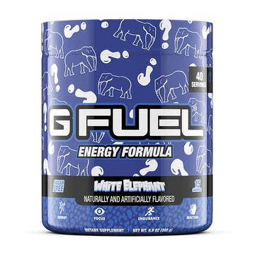 G FUEL Energy, White Elephant, tub, product front