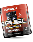 G FUEL energy, Atari Asteroids, tub,  product front with fruits and berries