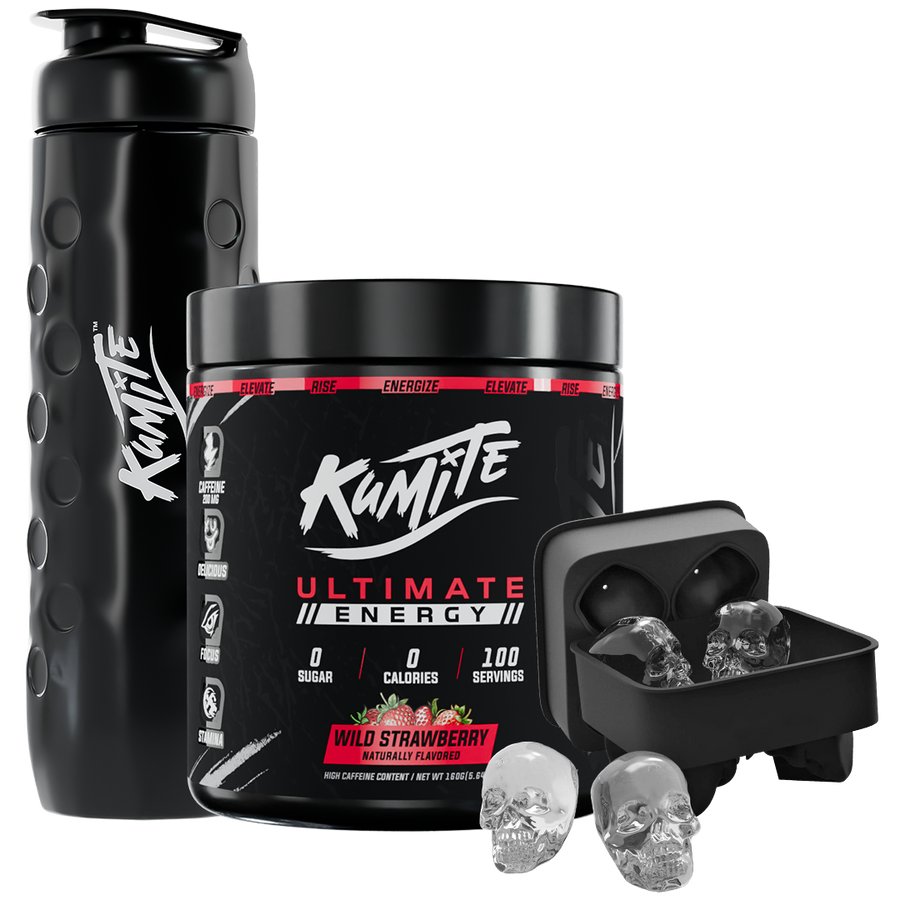 DEAL - Kumite Energy Wild straw. + Free ice tray & Black Bottle