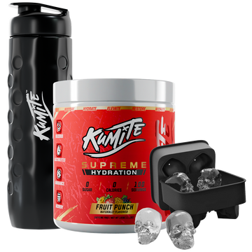 DEAL - Kumite Hydration Fruit Punch + Free ice tray & Black Bottle