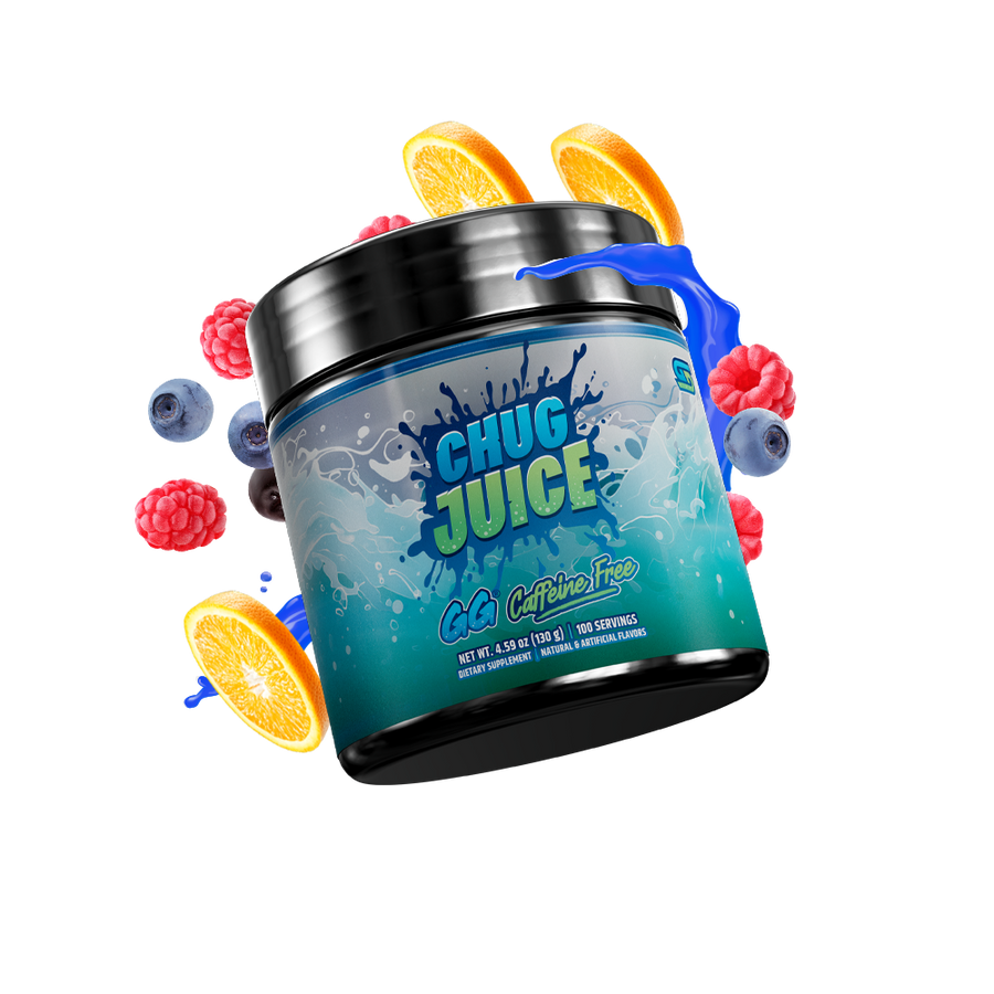 GamerSupps - Chug Juice Caffeine Free (100 Portioner)