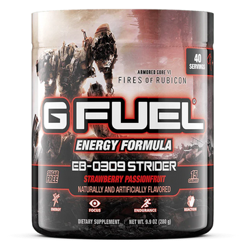 G FUEL energy, EB-0309 Strider, tub,  product front