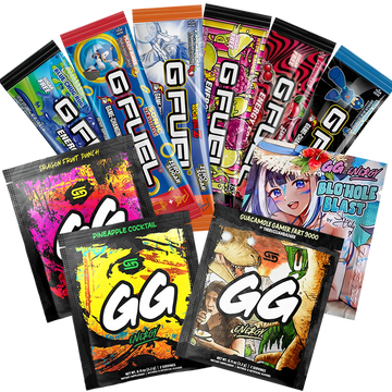 GGSxGFUEL Varity Pack (9 poser - 13 portioner)