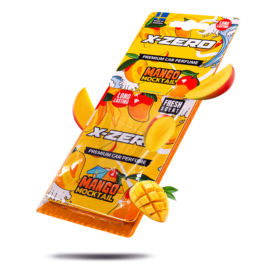 X-Zero Premium Car Air Freshener -  Mango Mocktail