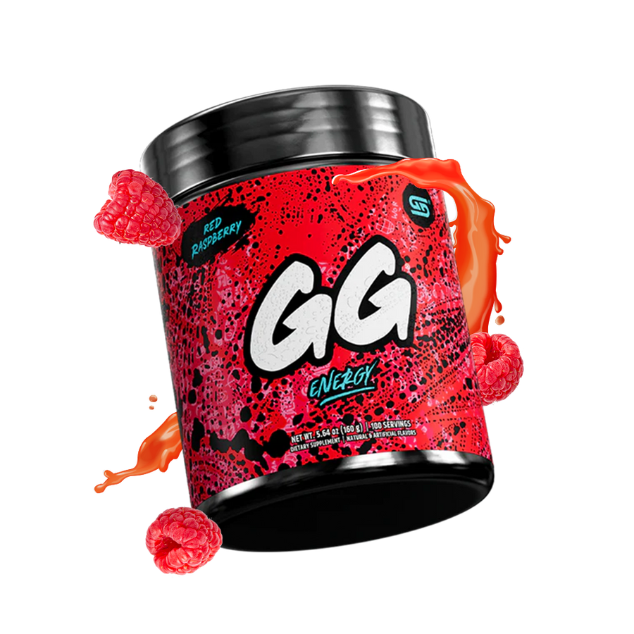 GamerSupps - Red Raspberry (100 portioner)