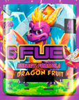 G FUEL Energy, Dragon fruit, Spyro, tub,  product front with matching background