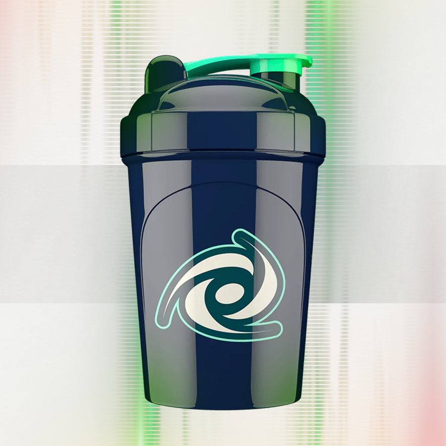 G FUEL shaker, 473 ml, The Abyss, product backside with some cool background design