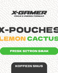 X-Gamer - Lemon Cactus koffeinsnus