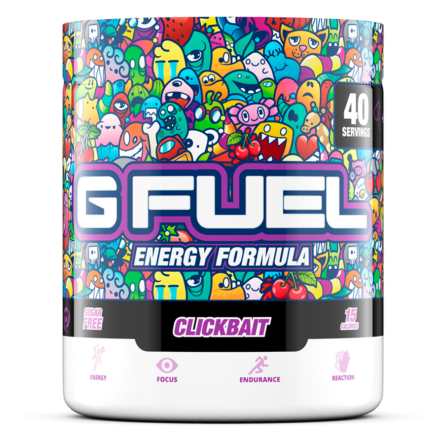 G FUEL energy, Clickbait, tub,  product front