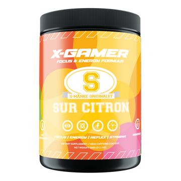 X-Gamer S-Merke Sur Citron (60 portioner)